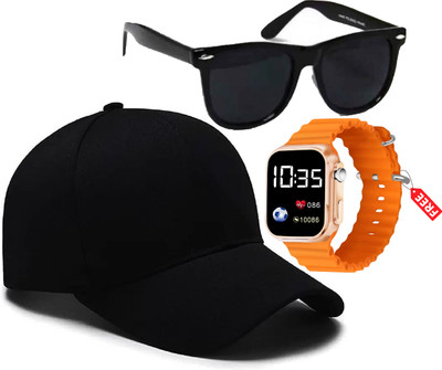 FLEXCYCAP Solid, Self Design Sports/Regular Cap Cap(Pack of 3)