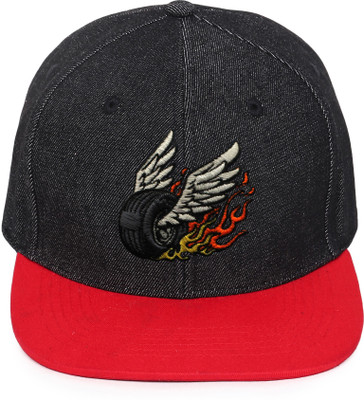 KOLOROBIA Embroidered Snapback Cap Cap