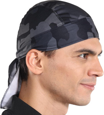 ARHAM DIAM Solid, Printed Skull Cap Cap