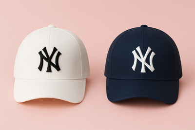 cap world Embroidered, Self Design, Solid Sports/Regular Cap Cap(Pack of 2)