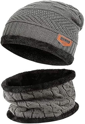 ziimy Woven Skull Cap Cap(Pack of 2)