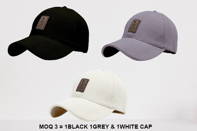 ALAMOS Embellished Sports/Regular Cap Cap(Pack of 3)