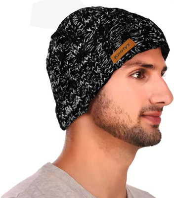 Knotyy Solid Beanie Cap