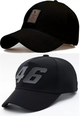 FLEXCYCAP Solid, Self Design Sports/Regular Cap Cap(Pack of 2)