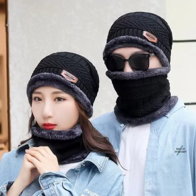 NKPR Woven Beanie Cap(Pack of 2)