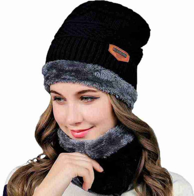 MADE4GOOD Woven Beanie Cap(Pack of 2)