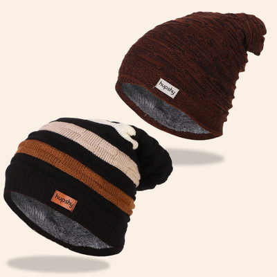 HUPSHY Beanie Cap(Pack of 2)