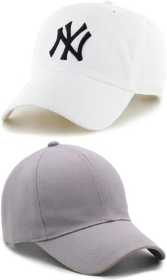 FLEXCYCAP Embroidered, Solid, Self Design Sports/Regular Cap Cap(Pack of 2)
