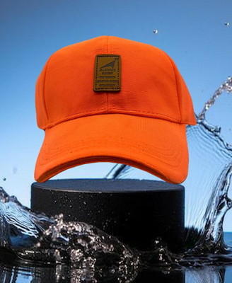 ALAMOS Printed, Self Design, Solid Sports/Regular Cap Cap