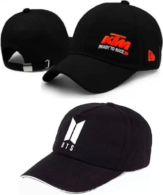 ADNOCK Embroidered Sports/Regular Cap Cap(Pack of 2)