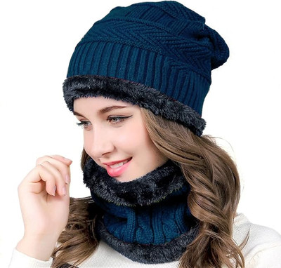 KALKA HOSIERY Solid Beanie Cap