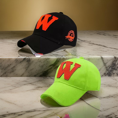 FD FLORIDA Solid, Self Design Sports/Regular Cap Cap(Pack of 2)