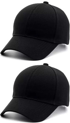 Fy Lane Solid Sports/Regular Cap Cap(Pack of 2)