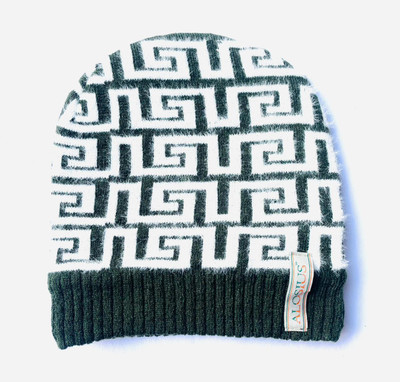 ALOSIUS Self Design Beanie Cap