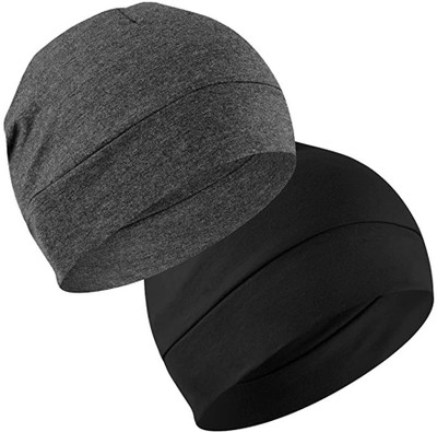 PAROPKAR Solid Skull Cap Cap(Pack of 2)
