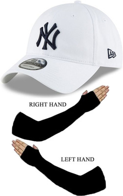 CLASSYMESSI Solid, Self Design, Embroidered Sports/Regular Cap Cap(Pack of 2)