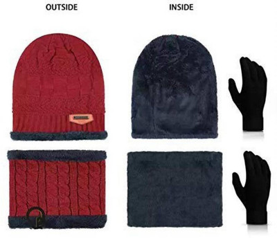 Bohara Craft Solid Beanie Cap