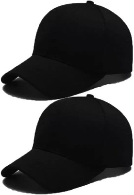 CLASSYMAESSI Self Design Sports/Regular Cap Cap(Pack of 2)