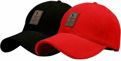 SQM TRADERS Sports/Regular Cap Cap(Pack of 2)