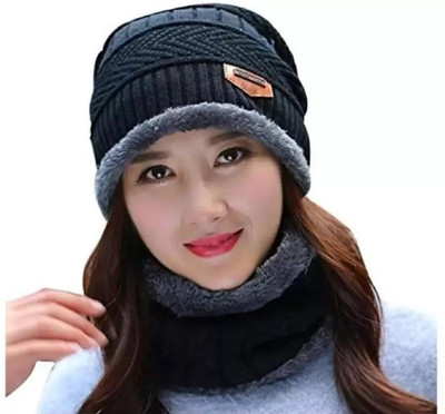 cvamys Self Design Beanie Cap
