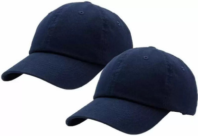 GOOD FRIENDS Self Design Sports/Regular Cap Cap(Pack of 2)
