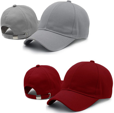 Phirsein Self Design Sports/Regular Cap Cap(Pack of 2)