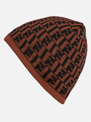 LOOM LEGACY Self Design, Printed Beanie Cap