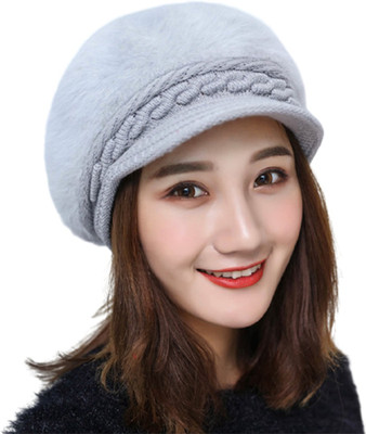 FIRMED STRING Self Design, Solid Beanie Cap