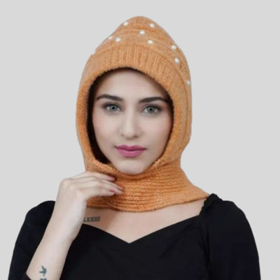 EKRAES MALOSAHA Embellished Beanie Cap