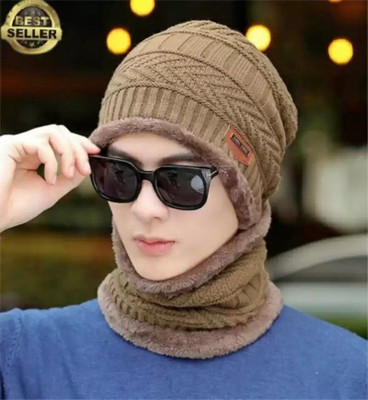 Winntressy Woven Beanie Cap