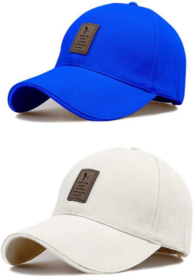Hench Self Design Sports/Regular Cap Cap(Pack of 2)