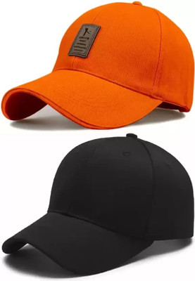 AQTEX ENTERPRISES Self Design Sports/Regular Cap Cap(Pack of 2)
