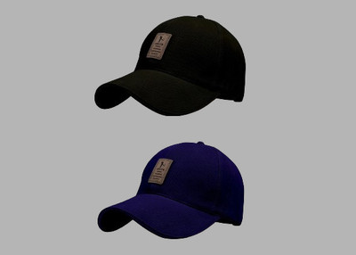 ALAMOS Embellished Sports/Regular Cap Cap(Pack of 2)