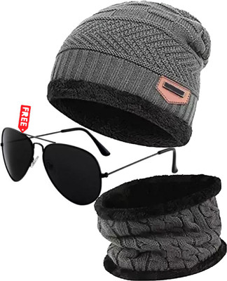 SPEQTA Beanie Cap(Pack of 3)