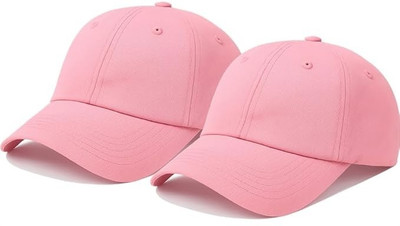 ILLARION Solid, Self Design, Striped Sports/Regular Cap Cap(Pack of 2)