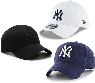 cap world Self Design Sports/Regular Cap Cap(Pack of 3)
