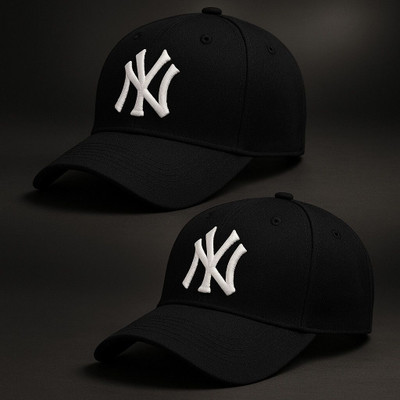 ILLEARION Solid, Self Design, Embroidered Sports/Regular Cap Cap(Pack of 2)