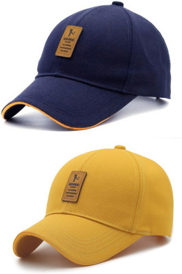 Highever Embroidered Sports/Regular Cap Cap(Pack of 2)
