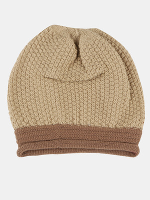 Bharatasya Solid Beanie Cap