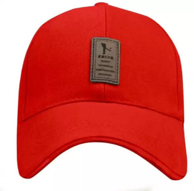 HOC Self Design, Embroidered, Solid Sports/Regular Cap Cap(Pack of 2)