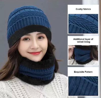 sunahari Woven Beanie Cap