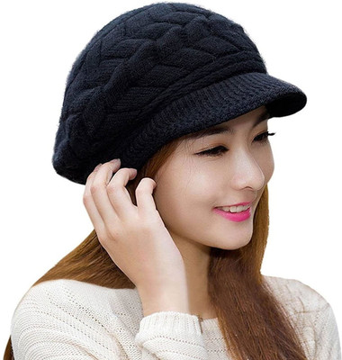 FIRMED STRING Self Design Beanie Cap