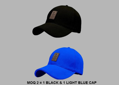 EVENDEN Self Design Sports/Regular Cap Cap(Pack of 2)