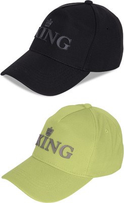 CLASSYMAESSI Self Design Sports/Regular Cap Cap(Pack of 2)
