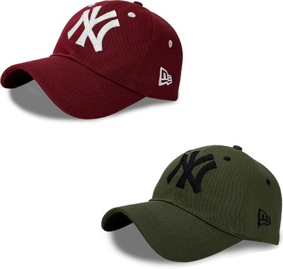 FASHER Embroidered Sports/Regular Cap Cap(Pack of 2)