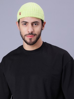 Bharatasya Solid Beanie Cap