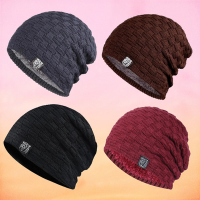 ALAMOS Beanie Cap(Pack of 4)