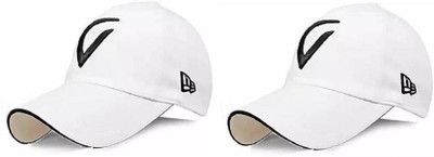 Real Life Solid, Embroidered Sports/Regular Cap Cap(Pack of 2)