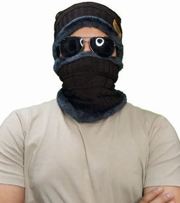 Anant International Solid Beanie Cap(Pack of 2)