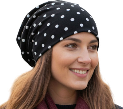 MOMISY Solid Beanie Cap